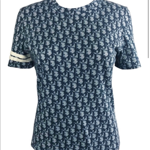 Dior Tops - John Galliano for Christian Dior Logo Tee